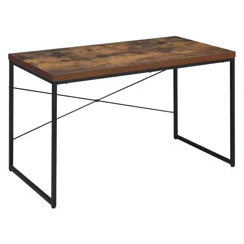 HomeStock 30 in.H White Color Particle Board Writing Desks with File Drawer