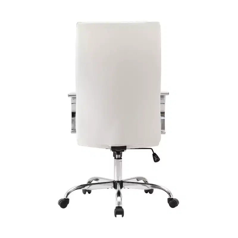 HomeStock 33 in.H Adjustable Height Gray Cushion Seat Material with Casters/Wheels Ergonomic Office Chairs