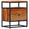 Bedside Cabinet Multicolor Solid reclaimed wood Small