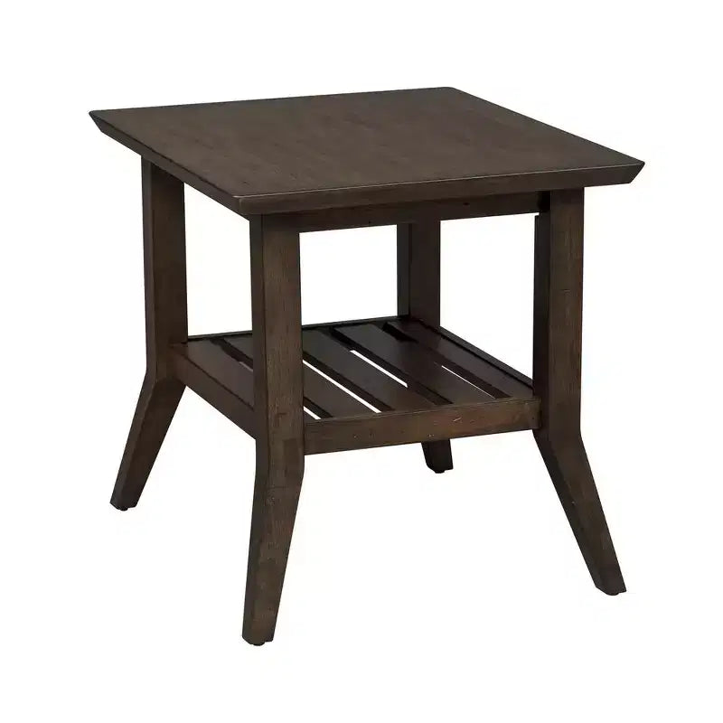 Liberty Furniture,Ventura Blvd Rectangular End Table in Bronze Spice
