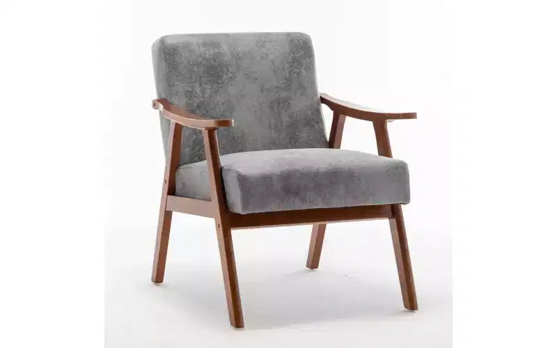 Mid Century Accent Chair, Accent Chairs for Living Room, Retro Single Lounge Reading Armchair,Suitable for reading rooms living rooms