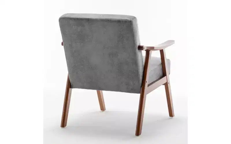 Mid Century Accent Chair, Accent Chairs for Living Room, Retro Single Lounge Reading Armchair,Suitable for reading rooms living rooms