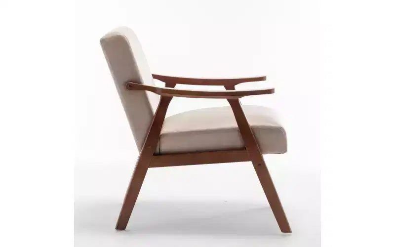 Mid Century Accent Chair, Accent Chairs for Living Room, Retro Single Lounge Reading Armchair,Suitable for reading rooms living rooms