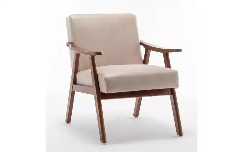 Mid Century Accent Chair, Accent Chairs for Living Room, Retro Single Lounge Reading Armchair,Suitable for reading rooms living rooms