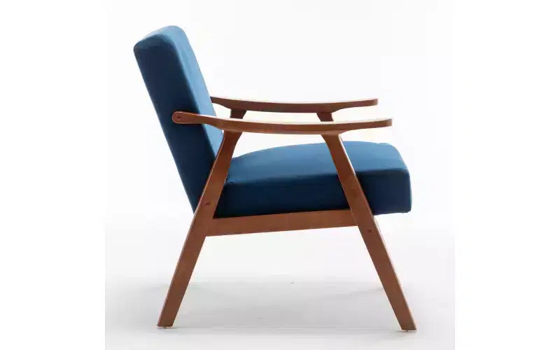 Mid Century Accent Chair, Accent Chairs for Living Room, Retro Single Lounge Reading Armchair,Suitable for reading rooms living rooms