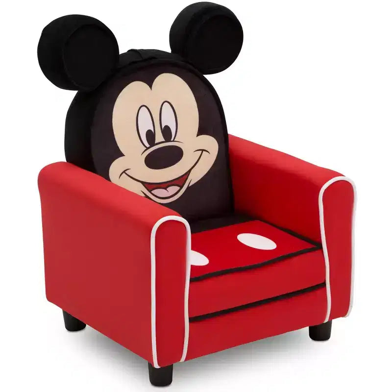 Delta Children Mickey Mouse Character Kids Upholstered Chair