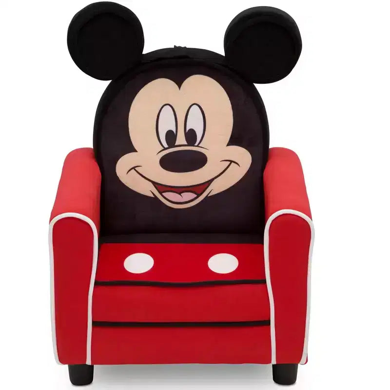 Delta Children Mickey Mouse Character Kids Upholstered Chair
