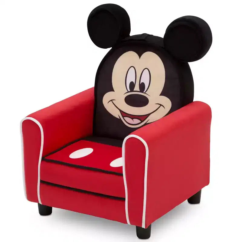 Delta Children Mickey Mouse Character Kids Upholstered Chair