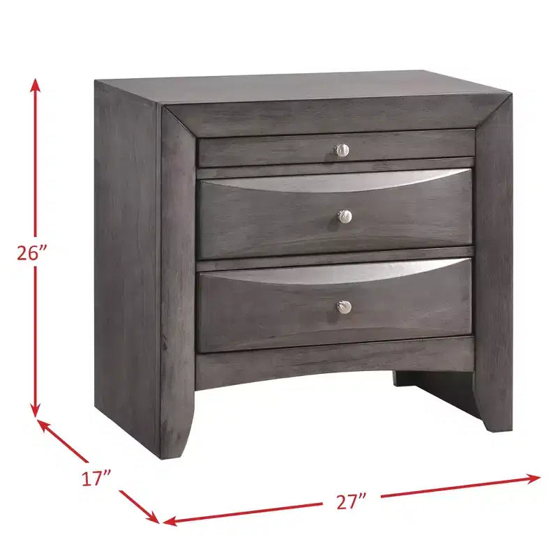 Madison Nightstand Gray - Picket House Furnishings