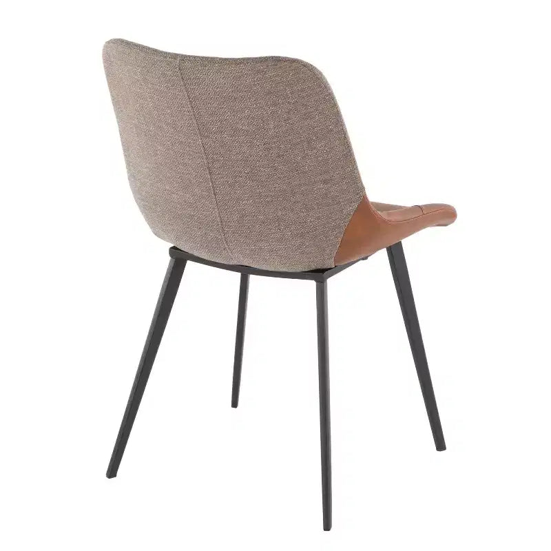 Set of 2 Outlaw Industrial Two-Tone Chairs - LumiSource