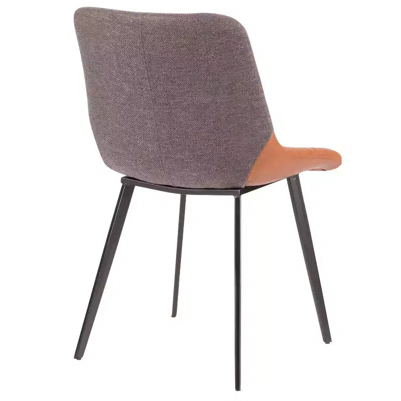 Set of 2 Outlaw Industrial Two-Tone Chairs - LumiSource