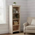 Shaker Bookcase Unfinished Brown - International Concepts