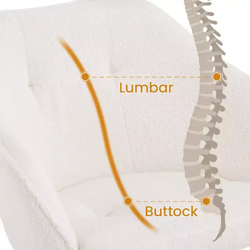 Yaheetech Velvet Desk Chair for Home Office, Soft Height Adjustable 360 Swivel Computer Chair